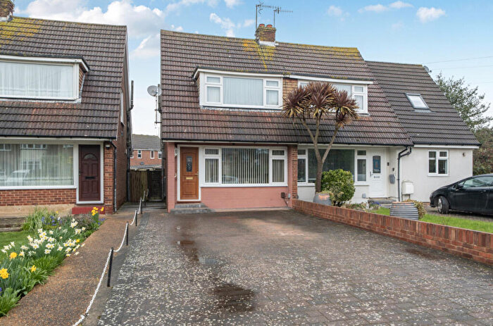 2 Bedroom Semi Detached House For Sale In Mansfield Road, Worthing, West Sussex, BN11