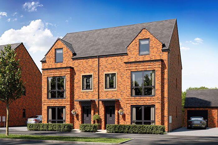 4 Bedroom Semi-Detached House For Sale In "The Birchwood" At Dovecote Road, Ashton Green, Leicester, LE4