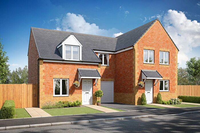 3 Bedroom Semi Detached House For Sale In "Fergus" At Oak Tree Crescent, Knottingley, WF11