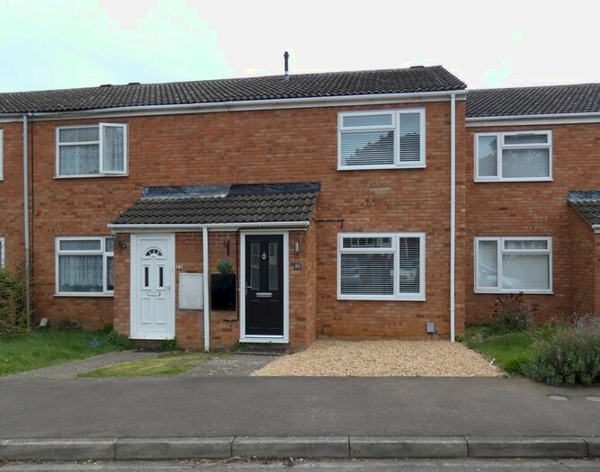 2 Bedroom Terraced House To Rent In Northdale Close, Kempston, Bedford, MK42