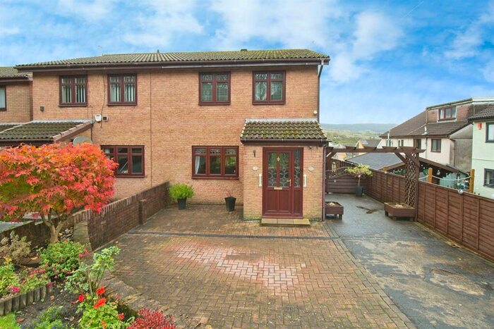 3 Bedroom Semi-Detached House For Sale In Nant Yr Crynwydd, Maesteg, CF34
