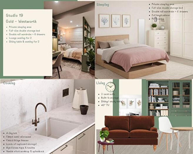 1 Bedroom Apartment To Rent In Gold Wentworth- Studio |Verney St, EX1