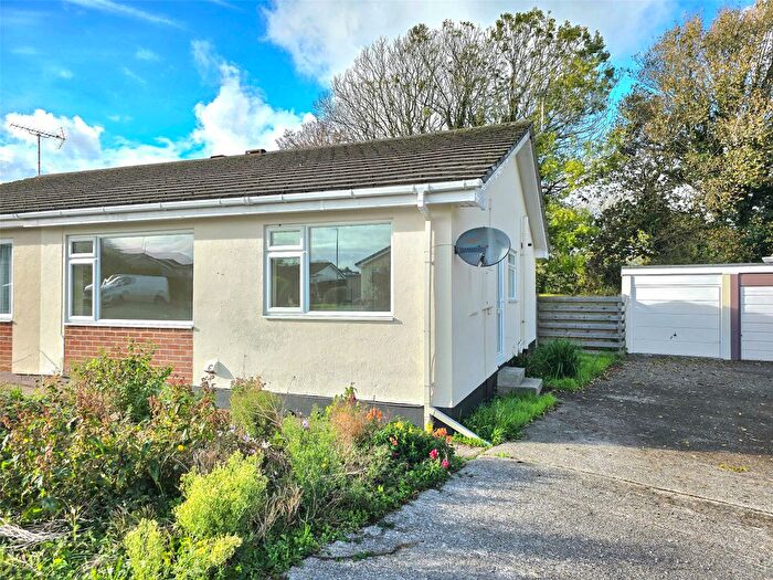 2 Bedroom Semi Detached Bungalow For Sale In East Fairholme Road, Bude, Cornwall, EX23