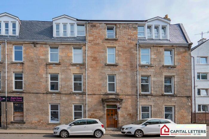 1 Bedroom Flat To Rent In Bayne Street, Stirling Town, Stirling, FK8