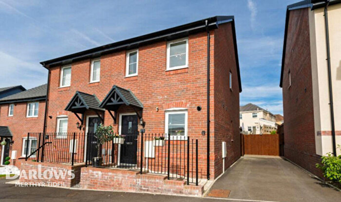 2 Bedroom Semi-Detached House For Sale In The Coppice, Merthyr Tydfil, CF47