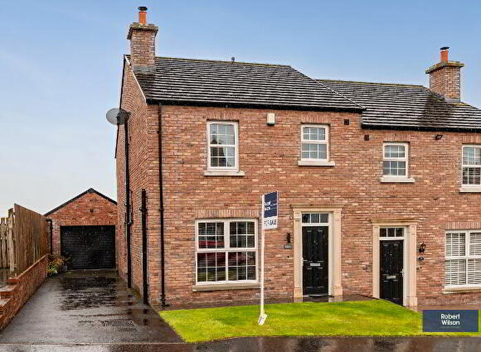 3 Bedroom Semi-Detached House For Sale In Lakeview Meadow, Lurgan, BT66