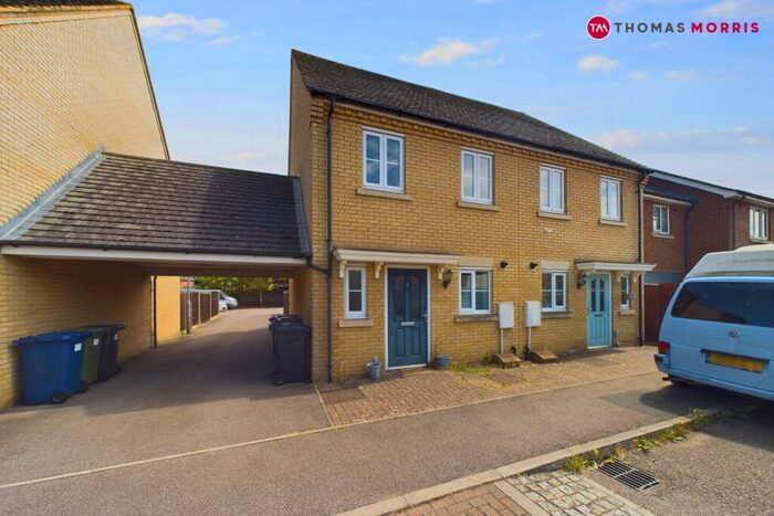 2 Bedroom Semi-Detached House To Rent In Cook Drive, Eynesbury, St. Neots, PE19