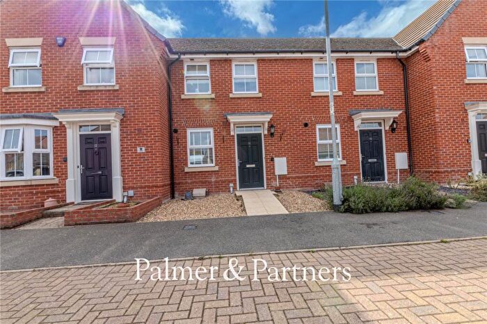 2 Bedroom Terraced House For Sale In Drake Close, Saxmundham, Suffolk, IP17