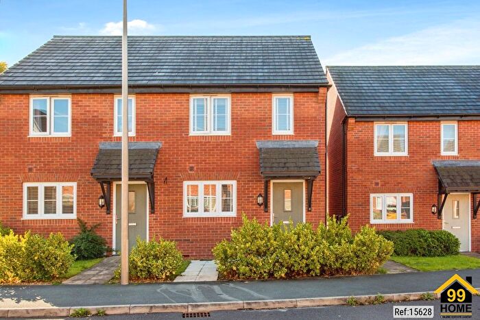 2 Bedroom Semi-Detached House For Sale In Buttercup Meadow, Wigan, WN6