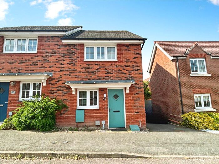 2 Bedroom Semi-Detached House For Sale In Ashford Way, Church Gresley, Swadlincote, Derbyshire, DE11