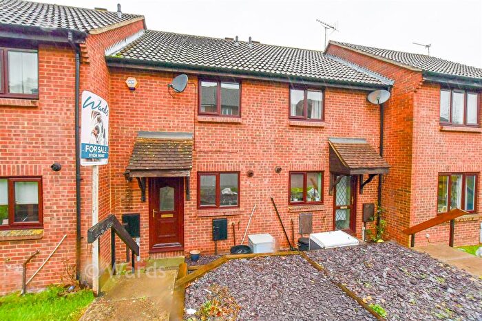 2 Bedroom Terraced House For Sale In Bilsington Close, Walderslade, Chatham, Kent, ME5