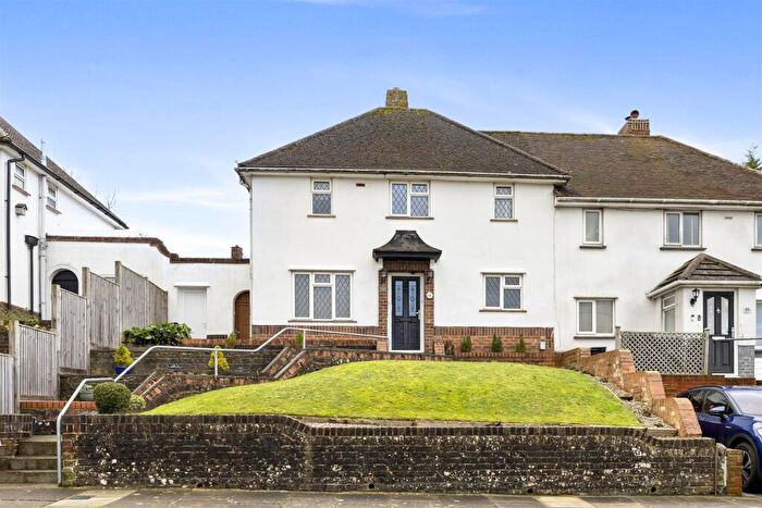 2 Bedroom Semi-Detached House For Sale In Denton Drive, Hollingbury, Brighton, BN1