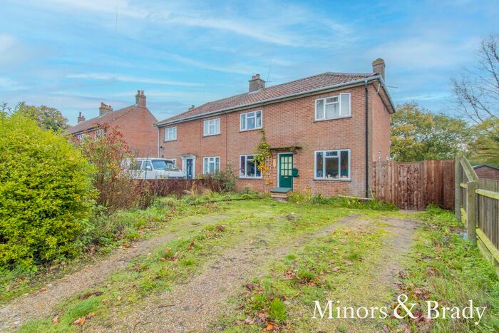 3 Bedroom Semi-Detached House For Sale In Swathing, Cranworth, Thetford, IP25