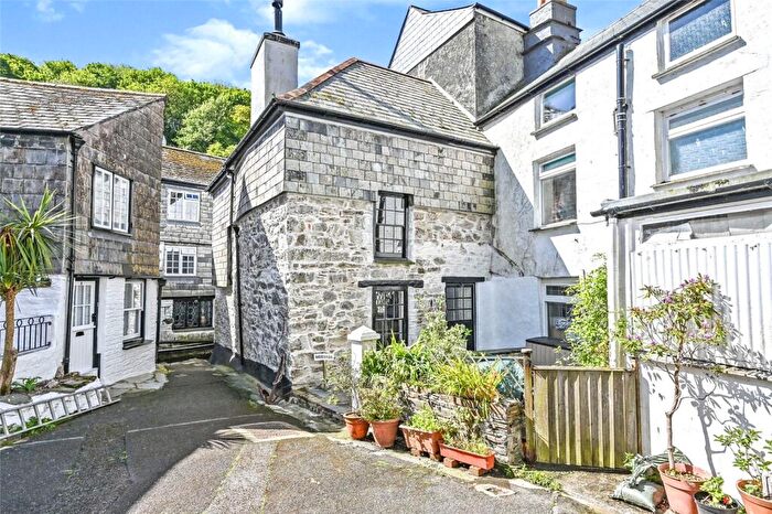 3 Bedroom End Of Terrace House For Sale In Little Green, Polperro, Looe, Cornwall, PL13