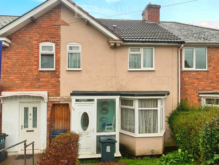 3 Bedroom Terraced House To Rent In Greenaleigh Road, B14