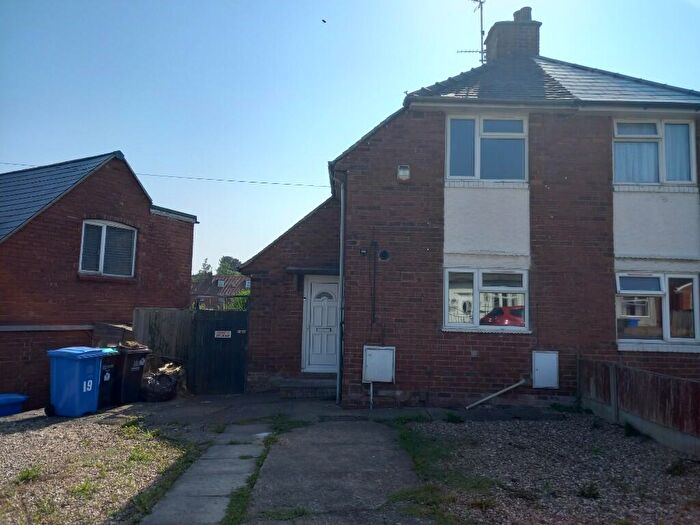 2 Bedroom Semi Detached House To Rent In Hobhouse Road, Mansfield, Nottinghamshire, NG19