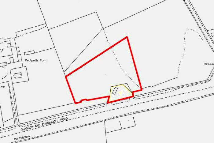 Land For Sale In Former Petrol Station Site, B7066 Edinburgh Road, Salsburgh ML74Lp ML7