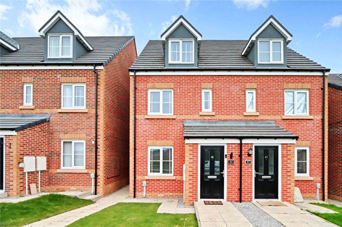 3 Bedroom Semi Detached House For Sale In Harwood Close, Coxhoe, Durham, DH6