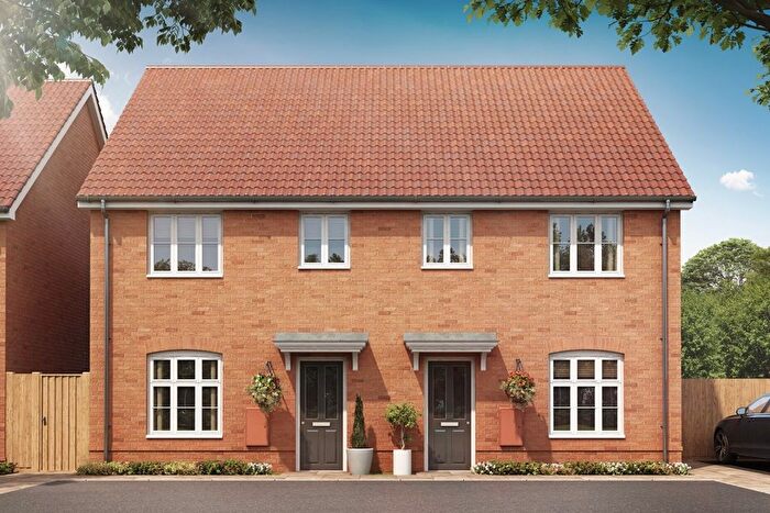 3 Bedroom Semi Detached House For Sale In "The Gosford - Plot " At Felchurch Road, Sproughton, Ipswich, IP8