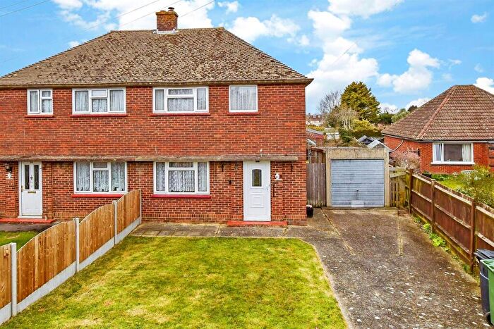 2 Bedroom Semi-Detached House For Sale In Amsbury Road, Coxheath, Maidstone, Kent, ME17