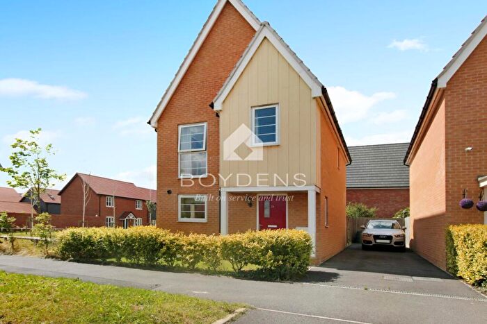 3 Bedroom Detached House To Rent In Plover Road, Stanway, Colchester, Essex, CO3