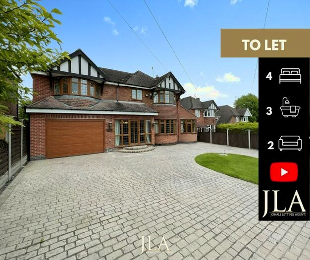 4 Bedroom Detached House To Rent In Uppingham Road, Leicester, LE5