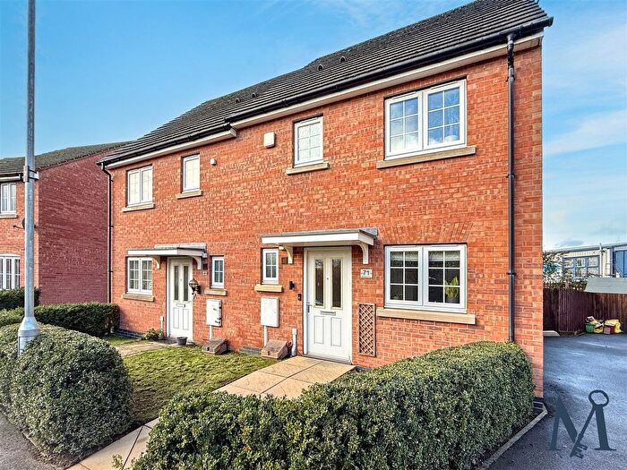 2 Bedroom Semi-Detached House For Sale In Discovery Close, Coalville, LE67