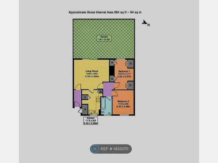 2 Bedroom Flat To Rent In Warner Close, London, E15