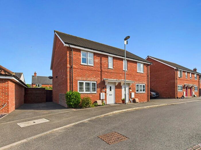 2 Bedroom Semi-Detached House For Sale In Westrop Drive, Sible Hedingham, Halstead, CO9