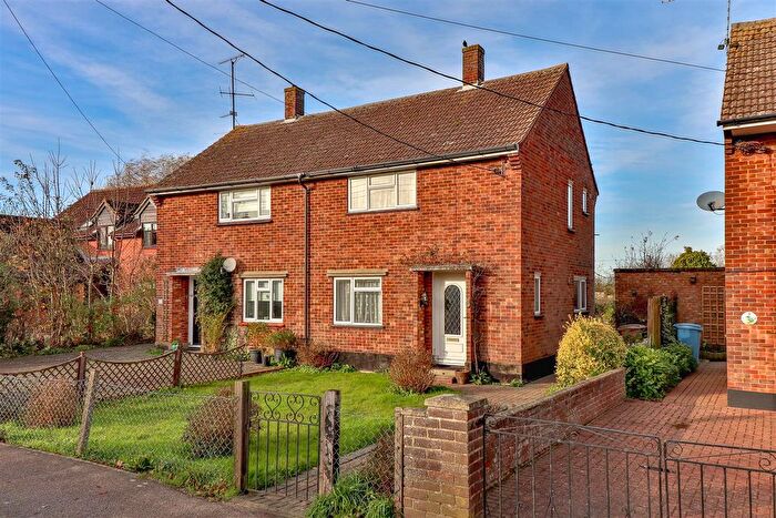 2 Bedroom Semi-Detached House For Sale In The Street, Whatfield, Ipswich, IP7