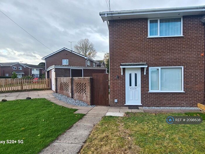 2 Bedroom Semi Detached House To Rent In Clare Drive, Crewe, CW2