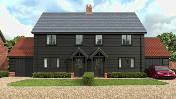 3 Bedroom Semi-Detached House For Sale In Tye Green, Barking, Ipswich, IP6