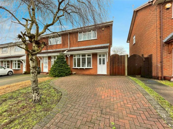 2 Bedroom Semi-Detached House To Rent In Stephenson Drive, Perton, Wolverhampton, Staffordshire, WV6