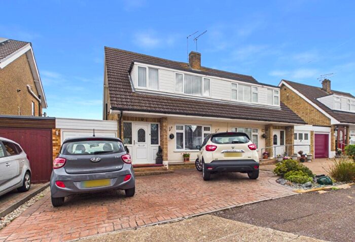 3 Bedroom Semi-Detached House For Sale In Romsey Crescent, Benfleet, Essex, SS7