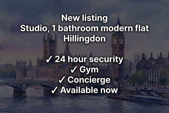 Studio To Rent In Uxbridge Road, Hayes, UB4