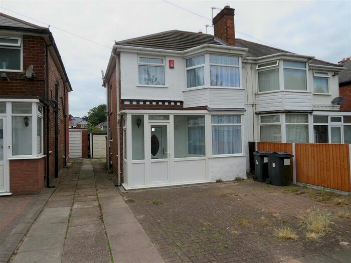 3 Bedroom Semi-Detached House To Rent In Millington Road, Hodge Hill, Birmingham, B36