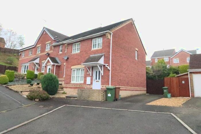 3 Bedroom Terraced House To Rent In St. Madoc Close, Libanus Fields, Pontllanfraith, Blackwood NP12