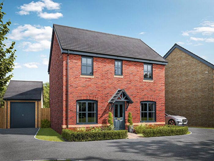 4 Bedroom Detached House For Sale In "The Chopwell" At Saturn Close, Off Victoria Road, Warminster, BA12
