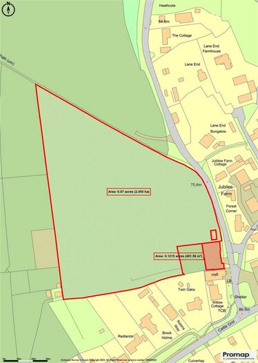 Land For Sale In Woodgreen Road, Godshill, Fordingbridge, Hants, SP6