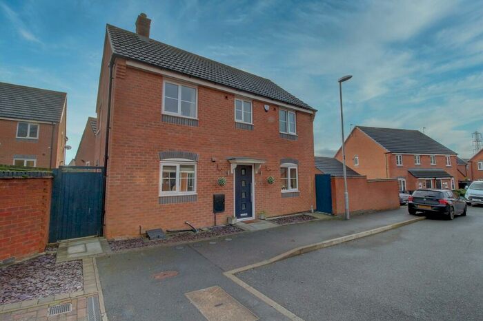 3 Bedroom Detached House For Sale In Howden Close, Bagworth, LE67