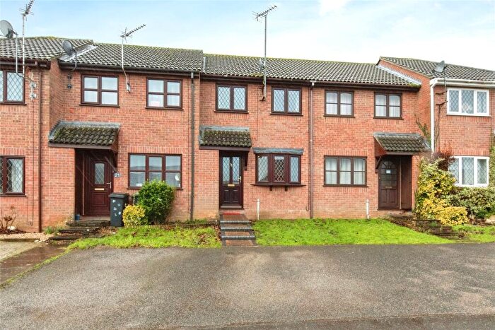 2 Bedroom Terraced House For Sale In Shelley Close, Stowmarket, Suffolk, IP14