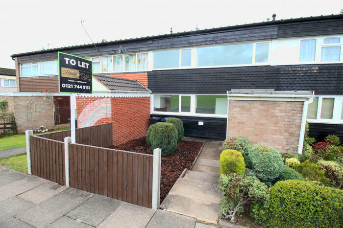 3 Bedroom Terraced House To Rent In Manningford Road, Druids Heath, Birmingham, B14