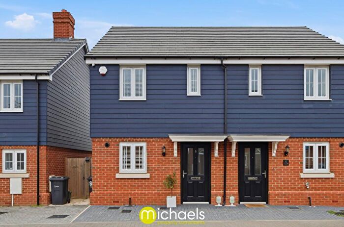 2 Bedroom Semi Detached House For Sale In James Ward Road, Colchester, CO2