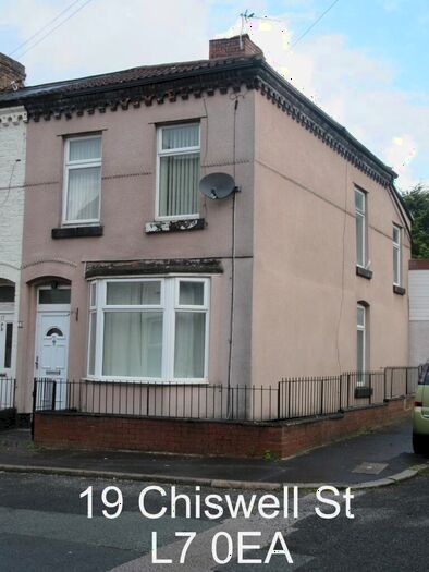 3 Bedroom End Of Terrace House To Rent In Chiswell Street, Kensington, Liverpool, L7