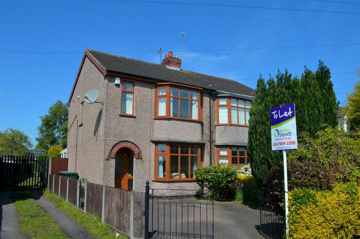 2 Bedroom Semi-Detached House To Rent In Willenhall Lane, Binley, Coventry, CV3