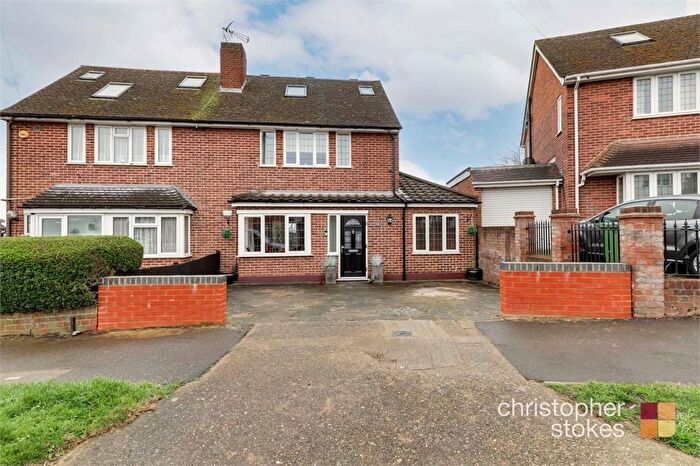 3 Bedroom Semi-Detached House For Sale In Hampden Crescent, Cheshunt, Hertfordshire, EN7