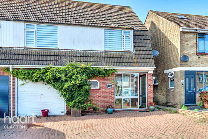 3 Bedroom Semi-Detached House For Sale In Crown Road, Clacton-On-Sea, CO15