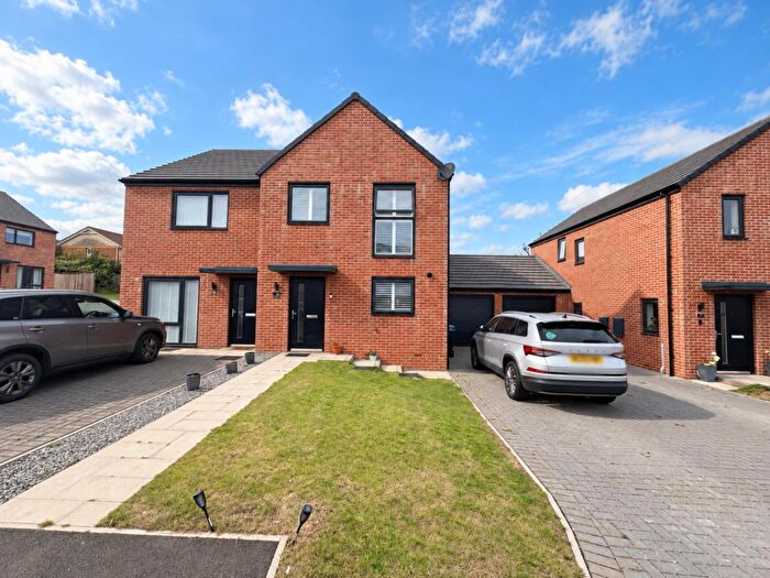 3 Bedroom Semi Detached House For Sale In Beau Road, Bearpark, Durham, DH7