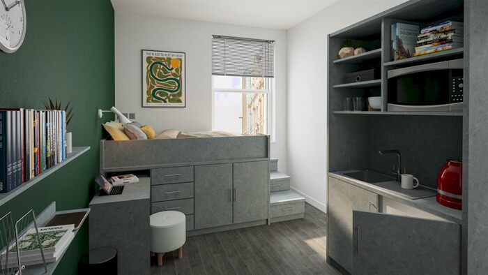 Studio To Rent In Charlotte House, City Centre, Newcastle Upon Tyne, NE1