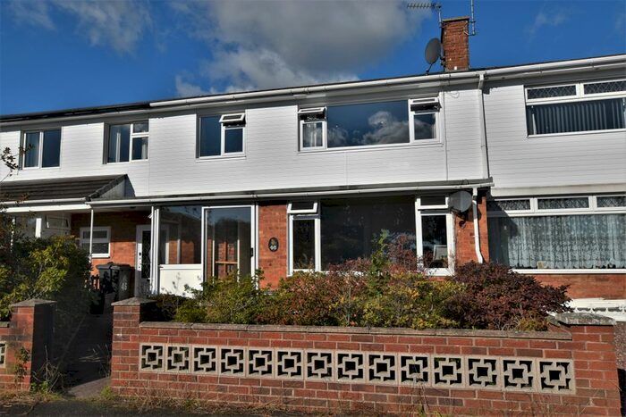 3 Bedroom Terraced House For Sale In Dutton Close, Stoke Heath, Market Drayton, Shropshire, TF9
